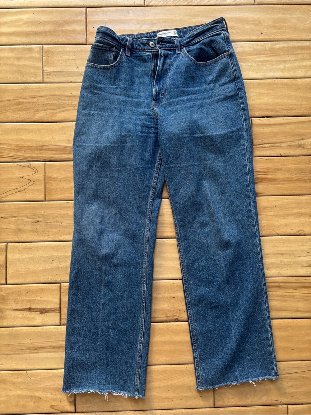 Abercrombie & Fitch Curve Love 90s Relaxed Jeans